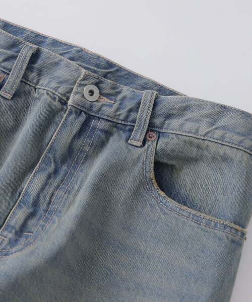 JOURNAL STANDARD relume(ジャーナルスタンダード レリューム)の「スモーキーデニム 11oz ワイドパンツ(デニムパンツ・メンズ・クリアブルー/ブラック系その他/コバルトブルー・MEDIUM/LARGE)」の20枚目の写真