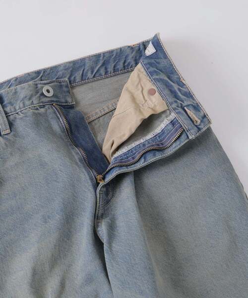 JOURNAL STANDARD relume(ジャーナルスタンダード レリューム)の「スモーキーデニム 11oz ワイドパンツ(デニムパンツ・メンズ・クリアブルー/ブラック系その他/コバルトブルー・MEDIUM/LARGE)」の22枚目の写真