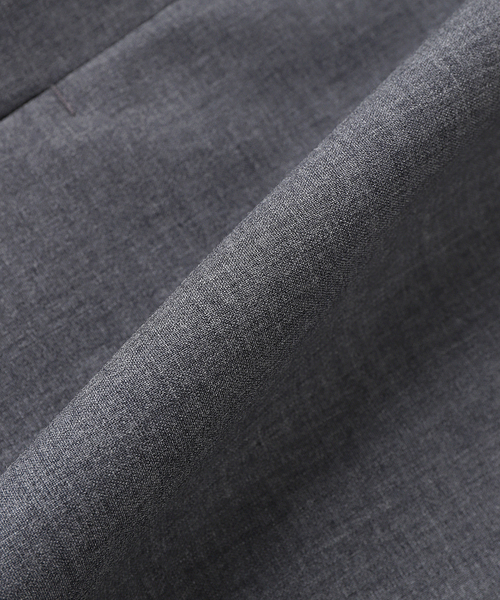 ATON（エイトン）の「ATON（エイトン）WOOL TROPICAL TAILORED JACKET（テーラードジャケット・メンズ・チャコールグレー/ブラック・4/6）」の8枚目の写真