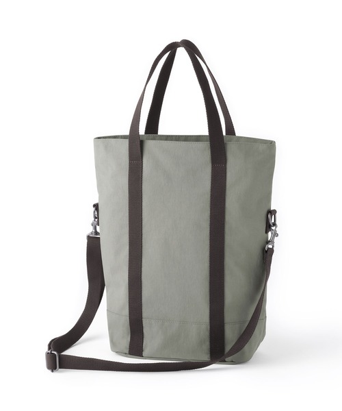 MUJI Labo(ムジラボ)の「〔MUJI Labo〕撥水2WAYバッグ 小(トートバッグ・メンズ・ダークネイビー/カーキ/ブラウン・FREE)」の3枚目の写真