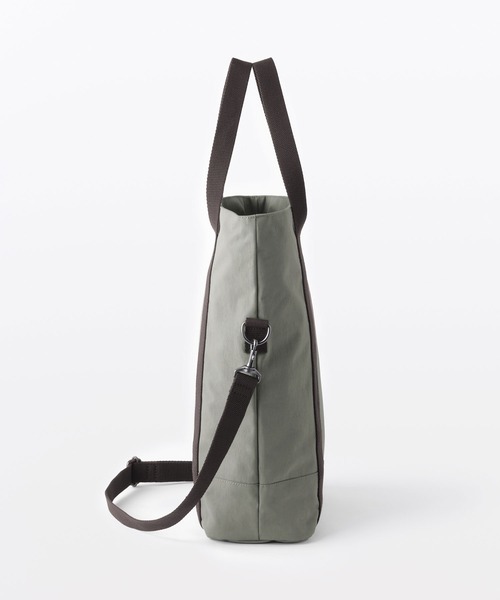 MUJI Labo(ムジラボ)の「〔MUJI Labo〕撥水2WAYバッグ 小(トートバッグ・メンズ・ダークネイビー/カーキ/ブラウン・FREE)」の12枚目の写真