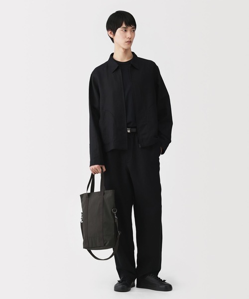 MUJI Labo(ムジラボ)の「〔MUJI Labo〕撥水2WAYバッグ 小(トートバッグ・メンズ・ダークネイビー/カーキ/ブラウン・FREE)」の10枚目の写真
