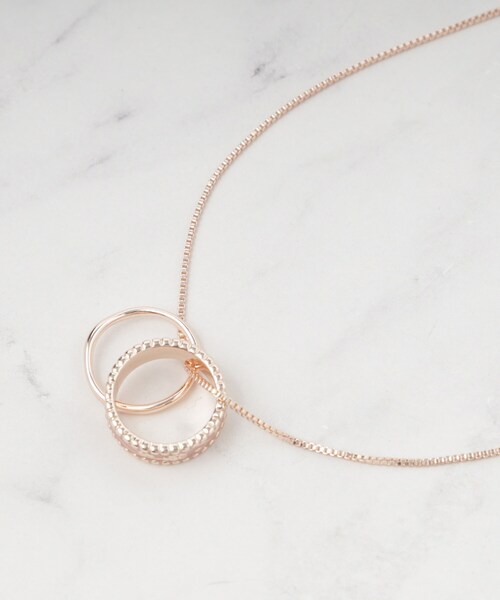 SHOO・LA・RUE（シューラルー）の「エポリングネックレス（ネックレス・レディース・シルバー/ゴールド/ピンクゴールド・00）」の14枚目の写真