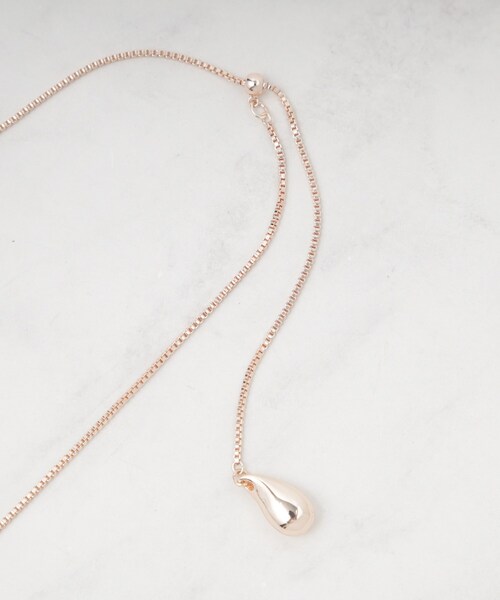 SHOO・LA・RUE（シューラルー）の「エポリングネックレス（ネックレス・レディース・シルバー/ゴールド/ピンクゴールド・00）」の9枚目の写真