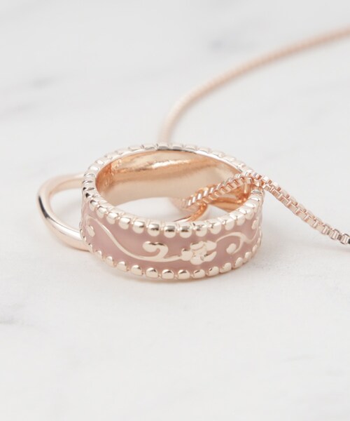 SHOO・LA・RUE（シューラルー）の「エポリングネックレス（ネックレス・レディース・シルバー/ゴールド/ピンクゴールド・00）」の10枚目の写真