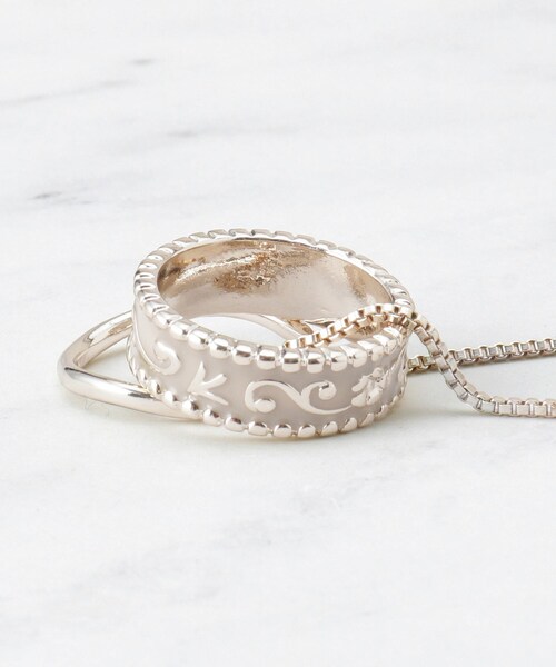 SHOO・LA・RUE（シューラルー）の「エポリングネックレス（ネックレス・レディース・シルバー/ゴールド/ピンクゴールド・00）」の12枚目の写真