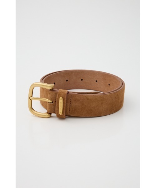 MOUSSY（マウジー）の「SUEDE LEATHER ベルト（ベルト・レディース・ダークブラウン/キャメル・FREE）」の3枚目の写真