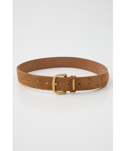 MOUSSY（マウジー）の「SUEDE LEATHER ベルト（ベルト・レディース・ダークブラウン/キャメル・FREE）」の4枚目の写真