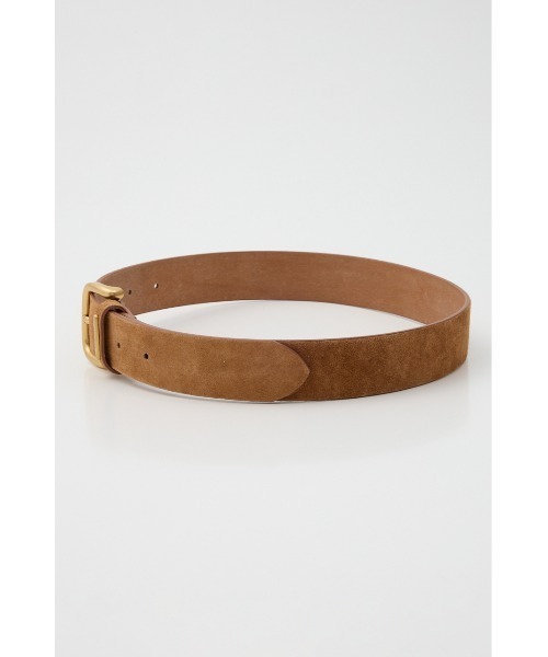 MOUSSY（マウジー）の「SUEDE LEATHER ベルト（ベルト・レディース・ダークブラウン/キャメル・FREE）」の5枚目の写真