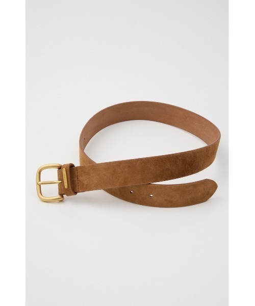 MOUSSY（マウジー）の「SUEDE LEATHER ベルト（ベルト・レディース・ダークブラウン/キャメル・FREE）」の7枚目の写真