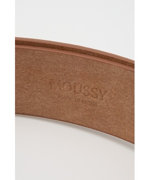 MOUSSY（マウジー）の「SUEDE LEATHER ベルト（ベルト・レディース・ダークブラウン/キャメル・FREE）」の9枚目の写真