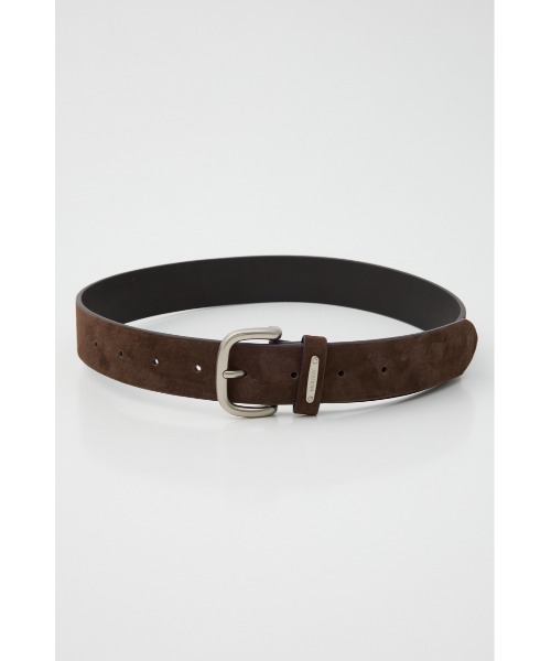 MOUSSY（マウジー）の「SUEDE LEATHER ベルト（ベルト・レディース・ダークブラウン/キャメル・FREE）」の13枚目の写真