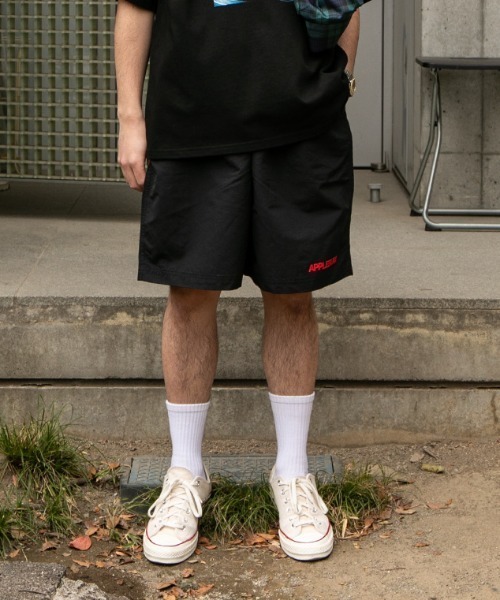 APPLEBUM（アップルバム）の「[Show & Prove] Nylon Shorts（その他パンツ・メンズ・ブラック/オリーブ・LARGE/MEDIUM/X-LARGE）」の3枚目の写真