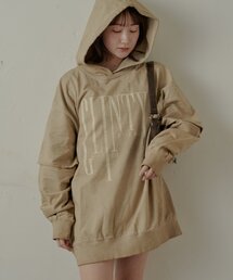 mline | [mline]ペーパー レイヤーワンピース(パーカー)
