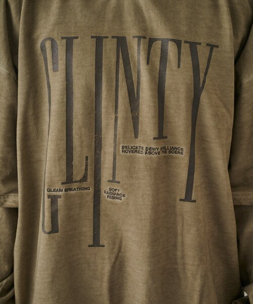 mline（エムライン）の「[mline]ペーパー レイヤーワンピース（パーカー・レディース・ベージュ/カーキ/ブラック・FREE）」の15枚目の写真