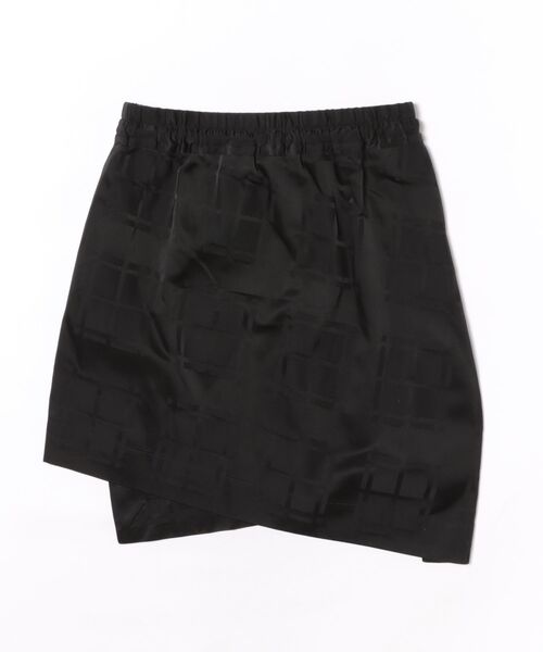 Vivienne Westwood（ヴィヴィアンウエストウッド）の「シャドーブライトチェック　レグタングルスカート（スカート・レディース・ブラック・FREE）」の2枚目の写真