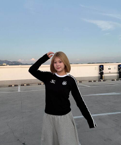 HAVISM(ヘビズム)の「W LLF UNIFORM L/S TEE(BLACK)(Tシャツ/カットソー・レディース・その他・ONE SIZE)」の7枚目の写真