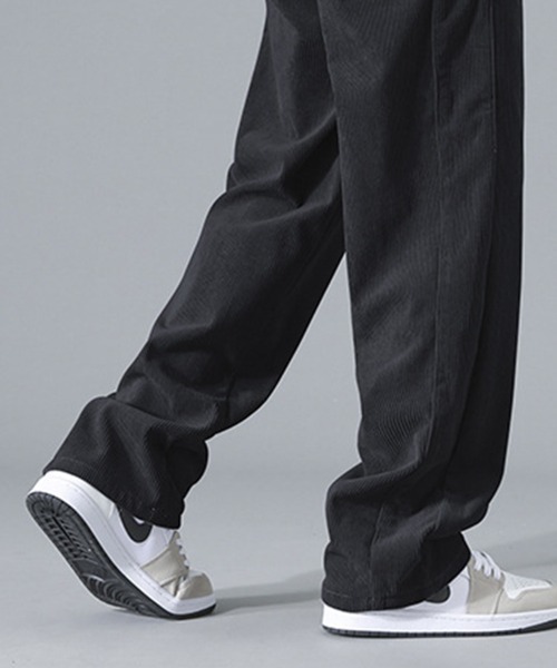KELVIN(ケルヴァン)の「Corduroy Easy Wide Pants コーデュロイ イージーワイドパンツ(その他パンツ・メンズ・ブラック/グレー・MEDIUM/LARGE)」の7枚目の写真
