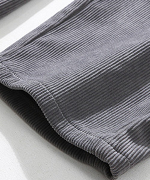 KELVIN(ケルヴァン)の「Corduroy Easy Wide Pants コーデュロイ イージーワイドパンツ(その他パンツ・メンズ・ブラック/グレー・MEDIUM/LARGE)」の8枚目の写真
