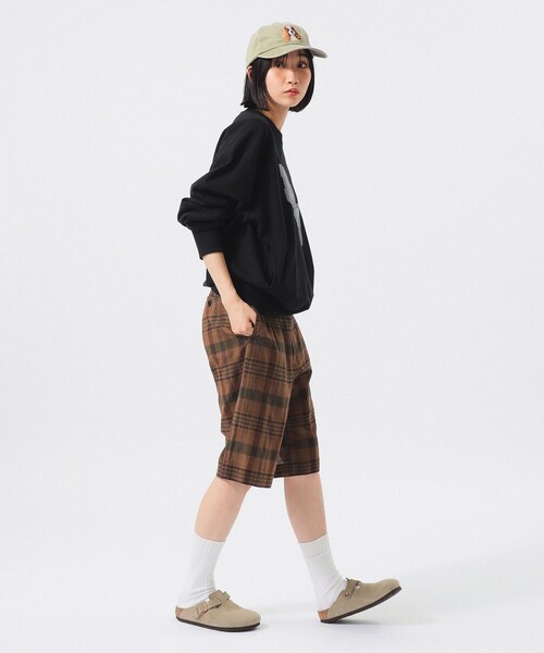 Champion(チャンピオン)の「【別注】Champion / ボーイ リバースウィーブ(R) クルー(Tシャツ/カットソー・レディース・ホワイト系その他/グレー/ブラック・SMALL/X-SMALL)」の20枚目の写真