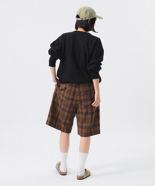Champion(チャンピオン)の「【別注】Champion / ボーイ リバースウィーブ(R) クルー(Tシャツ/カットソー・レディース・ホワイト系その他/グレー/ブラック・SMALL/X-SMALL)」の19枚目の写真