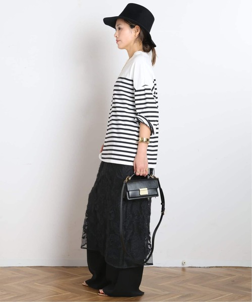 AP STUDIO（エーピーストゥディオ）の「レース2wayキャミソールドレス（ワンピース・レディース・キャメル/ブラック・FREE）」の20枚目の写真