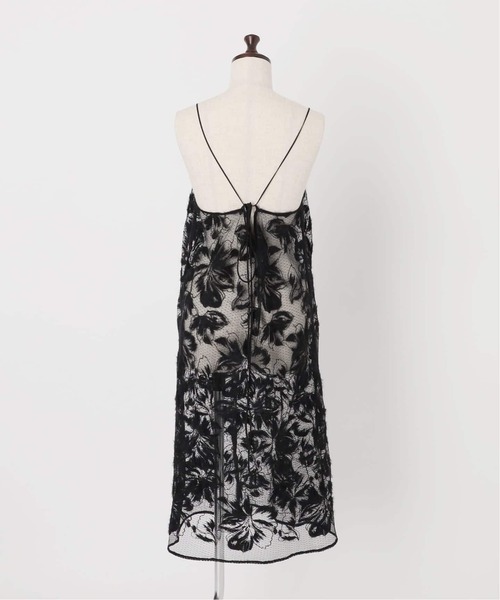 AP STUDIO（エーピーストゥディオ）の「レース2wayキャミソールドレス（ワンピース・レディース・キャメル/ブラック・FREE）」の10枚目の写真