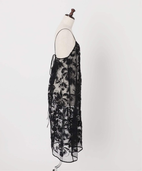 AP STUDIO（エーピーストゥディオ）の「レース2wayキャミソールドレス（ワンピース・レディース・キャメル/ブラック・FREE）」の9枚目の写真