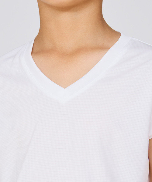HANES(ヘインズ)の「【Hanes/ヘインズ】キッズ 【2枚組】Hanes MOVES スクエアメッシュ スリーブレスTシャツ(Tシャツ/カットソー・キッズ・ホワイト/ブラック・130/140/150/160)」の12枚目の写真