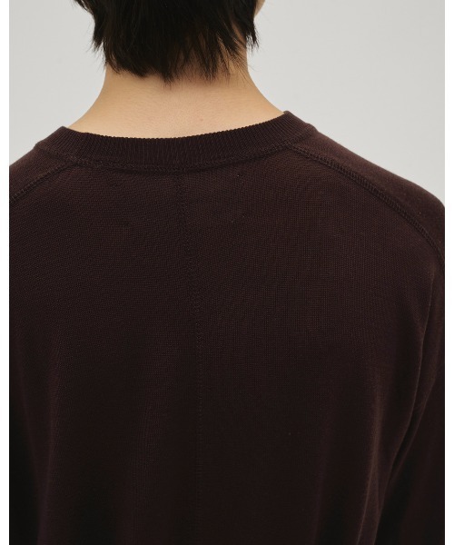 TODAYFUL（トゥデイフル）の「Tencelwool Knit Dress（ワンピース・レディース・ブラック/チョコ・38inch/36inch）」の8枚目の写真