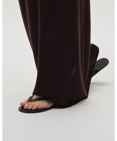 TODAYFUL（トゥデイフル）の「Tencelwool Knit Dress（ワンピース・レディース・ブラック/チョコ・38inch/36inch）」の10枚目の写真