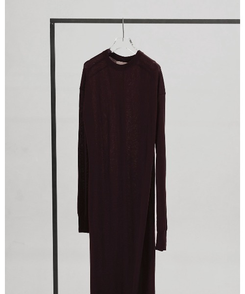TODAYFUL（トゥデイフル）の「Tencelwool Knit Dress（ワンピース・レディース・ブラック/チョコ・38inch/36inch）」の14枚目の写真