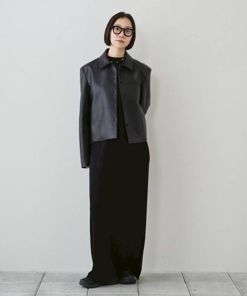 TODAYFUL（トゥデイフル）の「Tencelwool Knit Dress（ワンピース・レディース・ブラック/チョコ・38inch/36inch）」の4枚目の写真