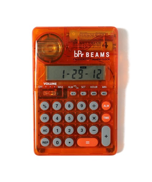 bpr BEAMS（ビーピーアール ビームス ）の「【50周年特別企画】"BEAMS TALKING SERIES" TALKING Calculator English（ステーショナリー・レディース・オレンジ/その他・ONE SIZE）」の6枚目の写真