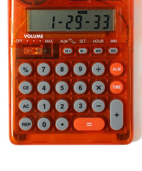 bpr BEAMS（ビーピーアール ビームス ）の「【50周年特別企画】"BEAMS TALKING SERIES" TALKING Calculator English（ステーショナリー・レディース・オレンジ/その他・ONE SIZE）」の8枚目の写真