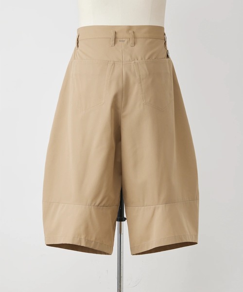 SHINYAKOZUKA（シンヤコヅカ）の「【SHINYAKOZUKA/シンヤコズカ】BAGGY SHORTS（その他パンツ・メンズ・ベージュ/ブラック・M/S）」の6枚目の写真