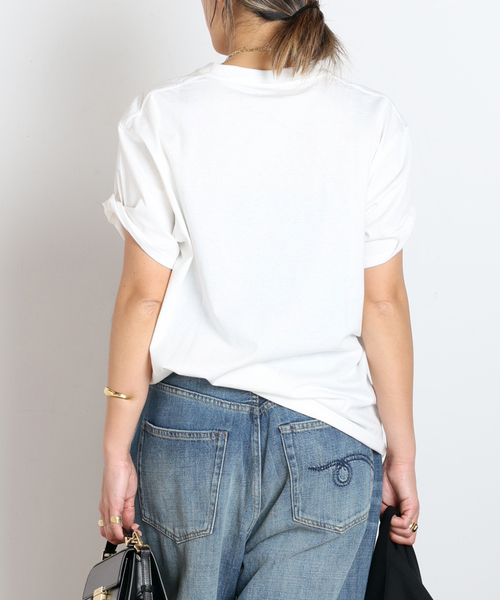 Couture d'adam（クチュールドアダム）の「【COUTURE D'ADAM/クチュールドアダム】Jane T-Shirt（Tシャツ/カットソー・レディース・ホワイト・FREE）」の7枚目の写真