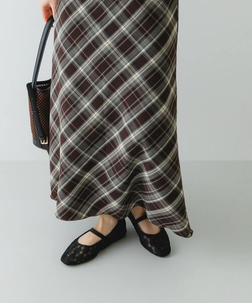 RODE SKO（ロデスコ）の「フラワーシアーフラットシューズ（バレエシューズ・レディース・アイボリー/ブラック・37/38/36）」の8枚目の写真