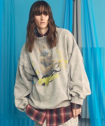 UNISEX》【ONE-MILE WEAR】Prime-Over Crew Neck Sweat Pullover