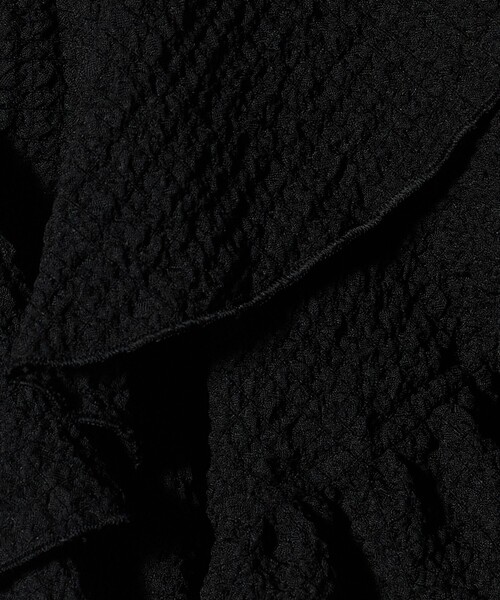 ASTRAET(アストラット)の「<ASTRAET>ペプラム フリルカラー ノースリーブブラウス(シャツ/ブラウス・レディース・ホワイト/ブラック・FREE)」の17枚目の写真