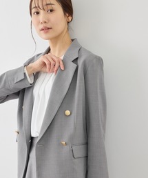 ROPE' PICNIC | カナパ 金ボタンジャケット/セットアップ対応・UV・抗菌防臭・接触冷感(テーラードジャケット)