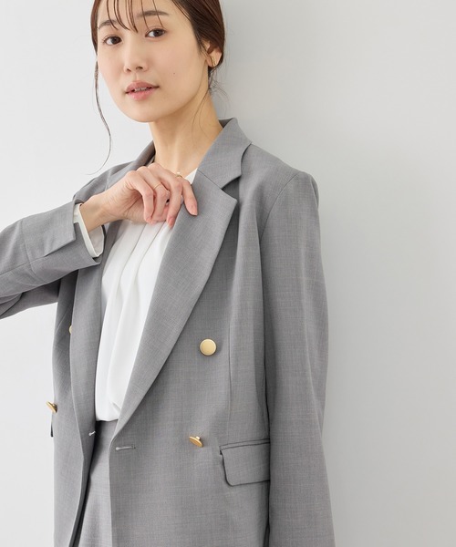 セール】カナパ 金ボタンジャケット/セットアップ対応・UV・抗菌防臭