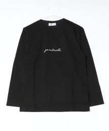★Social GIRL★筆記体ロゴロングTシャツ