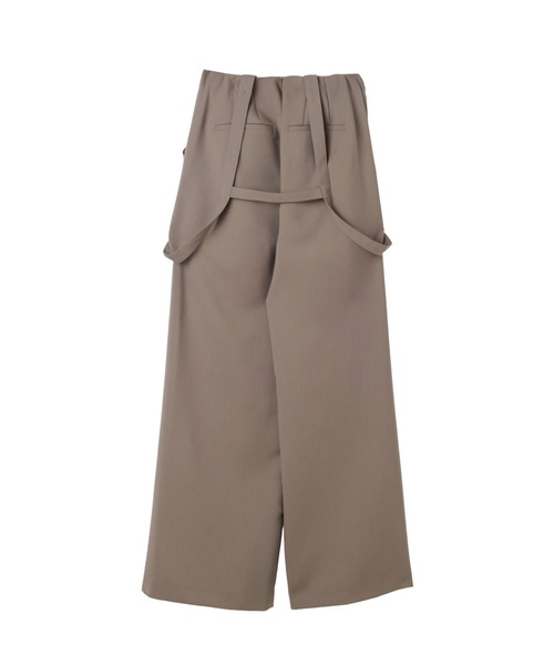 Her lip to(ハーリップトゥー)の「Front-Vent Suspender Pants(スラックス・レディース・モカ/ダークグレー/ブラック・M/S)」の13枚目の写真