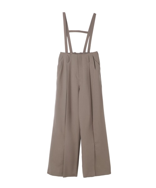 Her lip to(ハーリップトゥー)の「Front-Vent Suspender Pants(スラックス・レディース・モカ/ダークグレー/ブラック・M/S)」の14枚目の写真