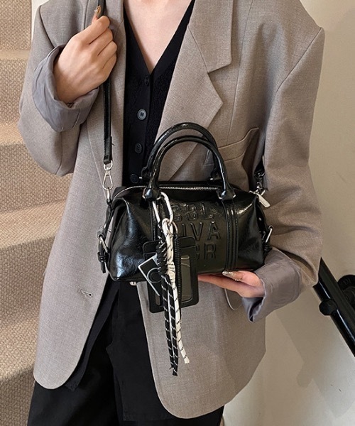 Teem Store(チームストア)の「【2WAY】ミニショルダーバッグ/ハンドバッグ(ショルダーバッグ・レディース・ホワイト/ピンク/レッド/ブラック・F)」の8枚目の写真