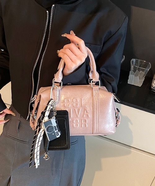 Teem Store(チームストア)の「【2WAY】ミニショルダーバッグ/ハンドバッグ(ショルダーバッグ・レディース・ホワイト/ピンク/レッド/ブラック・F)」の11枚目の写真