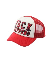 WOKE EDGE（ウォークエッジ）の「WOKE EDGE / ウォークエッジ Fuck Happens Mesh Cap（ハット）」
