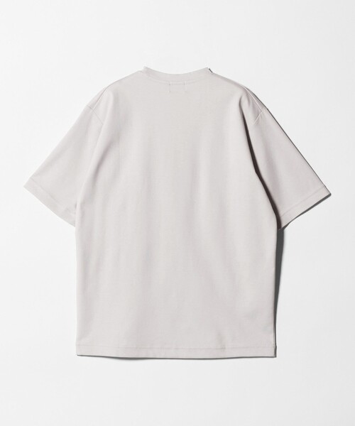 green label relaxing（グリーンレーベルリラクシング）の「オーガニックコットン ポンチ クルーネック Tシャツ -接触冷感-（Tシャツ/カットソー・メンズ・ダークグレー/ホワイト/ライトグレー/ライトブルー・XXL/L/S/M/XL）」の17枚目の写真