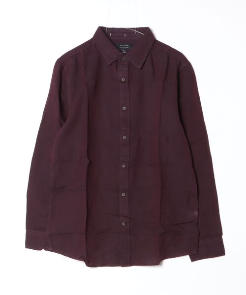 BANANA REPUBLIC FACTORY STORE(バナナリパブリック ファクトリーストア)の「BANANA REPUBLIC FACTORY STORE スリムフィット リネンブレンド シャツ(シャツ/ブラウス・メンズ・ネイビー/ブルー系その他/グリーン系その他/オレンジ/ブルー/ホワイト/マルチ/グレー/ブルー系その他2/グリーン/イエロー/ワインレッド/ベージュ・XL/L/M/S)」の15枚目の写真